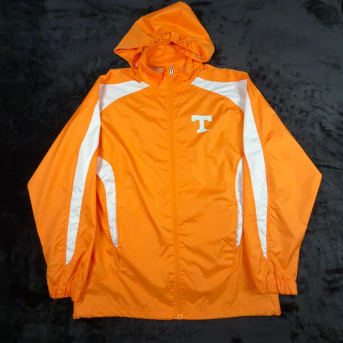 UT Vols Tennessee Volunteers Lightweight Rain Windbreaker VINTAGE MEDIUM **READ DESCRIPTION