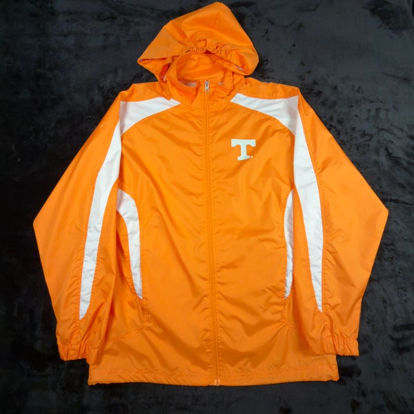 UT Vols Tennessee Volunteers Lightweight Rain Windbreaker VINTAGE MEDIUM **READ DESCRIPTION