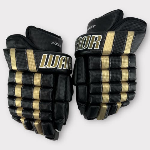 Pro Stock New 14" Warrior Franchise Pittsburgh Penguins Hockey Gloves