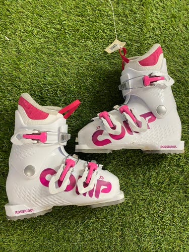 Mondo 20 & 20.5 Rossignol Comp J3 JR Ski Boots (Used)