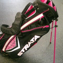 Used Strata STAND BAG Mens Stand Bag Pink 11868-S000066147