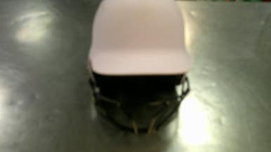 Used Evoshield HELMET W/MASK Batting Helmet w/Mask White SM 11868-S000066159