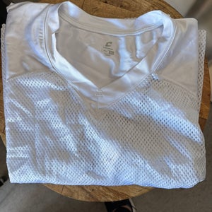 White XL Men's mesh Champro practice jersey (New)