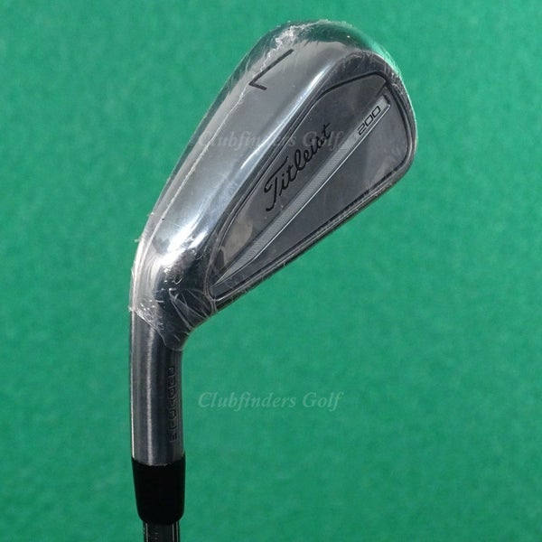 NEW LH Titleist 2023 T200 Forged Single 7 Iron TT AMT Black S300 Steel Stiff