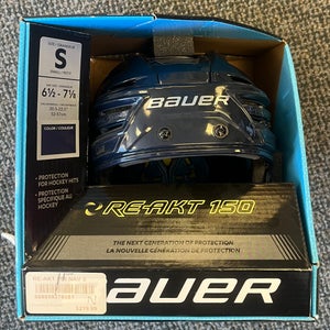 Navy Blue Small Bauer Re-Akt 150 Helmet (New)
