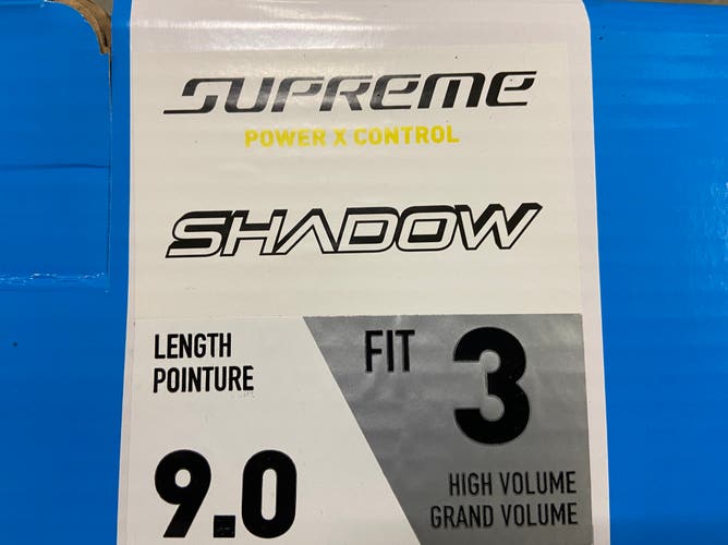 2025 Bauer Supreme Shadow Hockey Skates 9 (New)