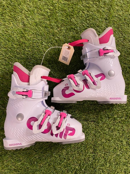 Mondo 20 & 20.5 Rossignol Comp J3 JR Ski Boots (Used)