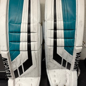 33" Stalock Vaughn Velocity V10 Goalie Leg Pads & Gloves - Pro Stock (Used)