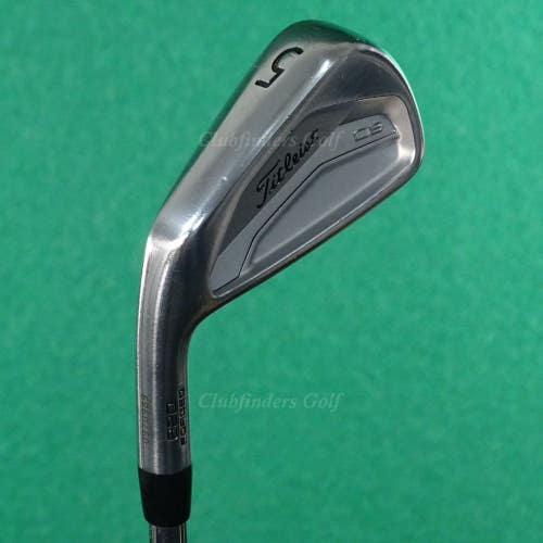 LH Titleist CB 620 Forged Single 5 Iron TT Dynamic Gold Steel Extra Stiff