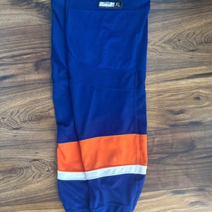 Pro Stock New Reebok XL New York Islanders Blue/Home Hockey Socks