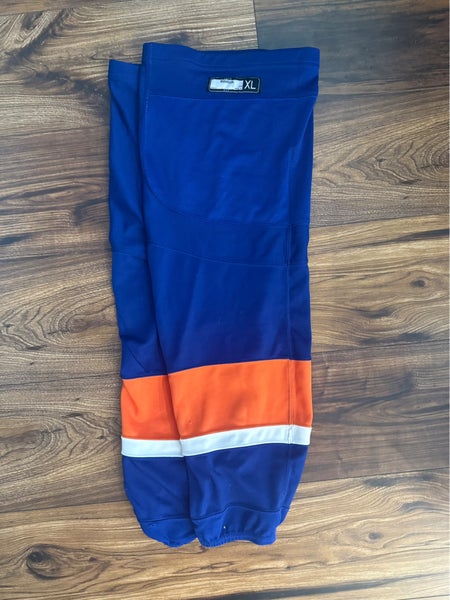 Pro Stock New Reebok XL New York Islanders Blue/Home Hockey Socks