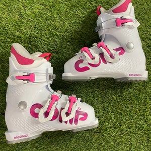 Mondo 20 & 20.5 Rossignol Comp J3 JR Ski Boots (Used)