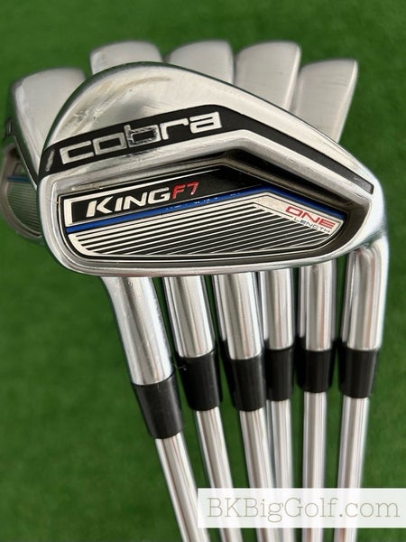 Cobra King F7 One Length Iron Set 6-G / Dynamic Gold 105 Regular