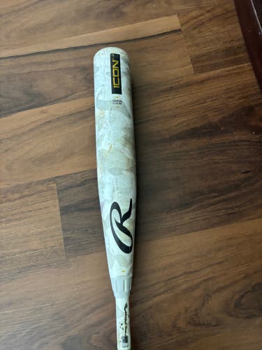 2025 Rawlings Icon Composite USSSA Certified Bat (-8) 22 oz 30" (Used)