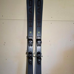 2025 HEAD 170 cm All Mountain KORE 93 Skis With Tyrolia Attack 14 Bindings (Used)