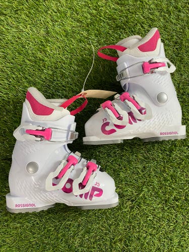 Mondo 17 & 17.5 Rossignol Comp J3 JR Ski Boots (Used)