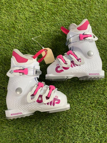 Mondo 17 & 17.5 Rossignol Comp J3 JR Ski Boots (Used)