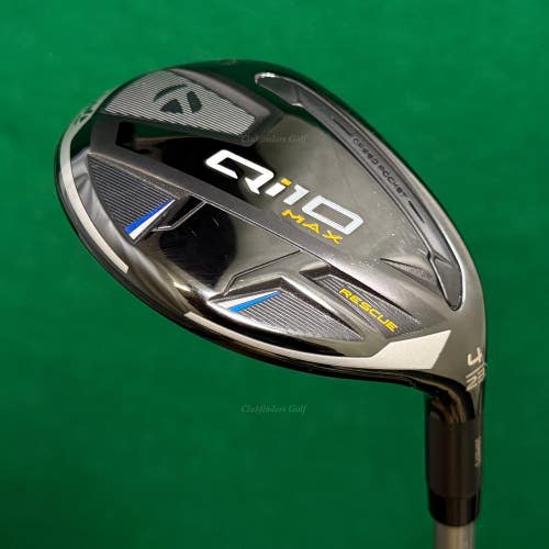 TaylorMade Qi10 MAX Rescue 23 4 Hybrid Fujikura Speeder NX TCS 60-S Stiff w/HC