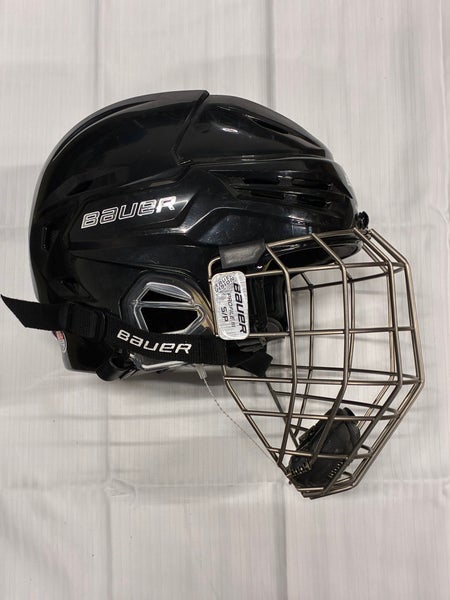 Black Small Bauer Re-Akt 95 Helmet (Used)