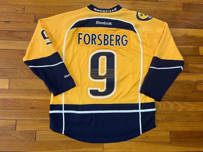 Filip Fosberg Nashville Predators Reebok Premier Jersey Size L MSRP $180