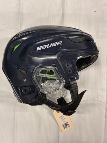 Blue Medium Bauer Hyperlite Helmet (Used)