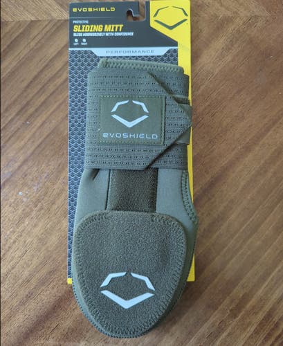 Olive Senior EvoShield Sliding Mitt (New)