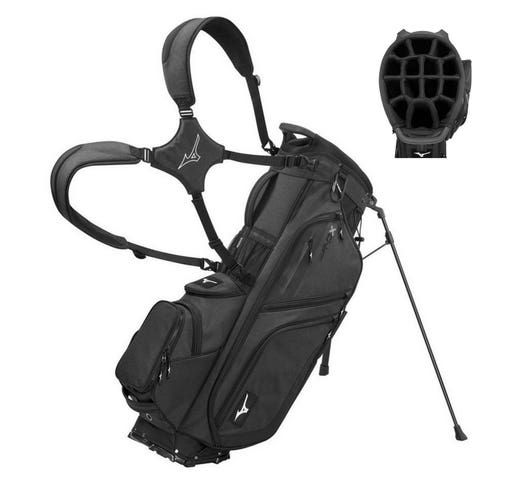 NEW Mizuno BR-DX Heathered Charcoal Golf Stand Bag