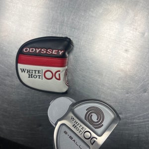 Gray Men's Odyssey White Hot OG 2-Ball Mallet Right Handed Putter Uniflex 35" (Used)