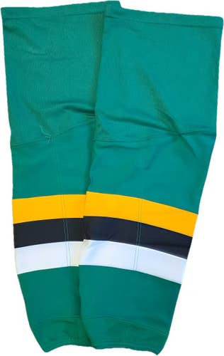 CCM-London Knights-Green Senior XL CCM Socks Pro Stock (New)