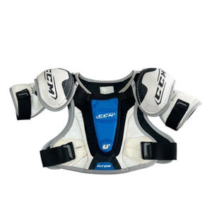 Used CCM FIT OS Junior Shoulder Pads MD 11833-S000166793