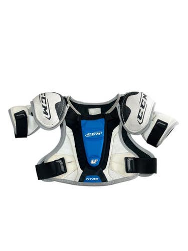 Used CCM FIT OS Junior Shoulder Pads MD 11833-S000166793