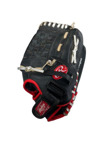 Used Rawlings PLAYERS SERIES BB/SB Glove RH Throw Black 12" 11833-S000166748