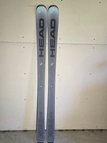 2024 HEAD 163 cm All Mountain Kore 87 Skis Without Bindings (New)