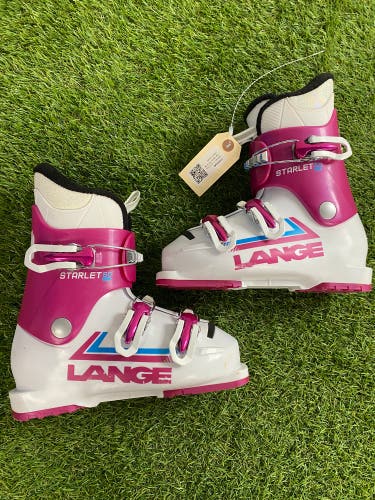 Mondo 21 & 21.5 Lange Starlet 50 JR Ski Boots (Used)