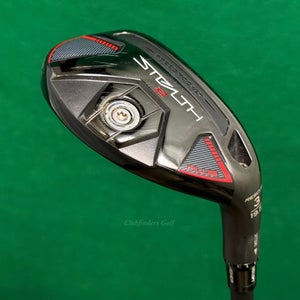 TaylorMade Stealth 2 Plus 19.5 3 Hybrid Tensei Blue 75HY-S Graphite Stiff w/HC