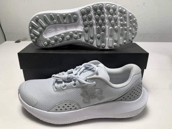 Under Armour Surge Golf Shoes Grey Men's SZ 9.5 (3027889-014)