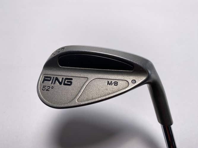 Ping MB Gap Wedge GW 52* Black Dot Wedge Steel Mens RH +1"