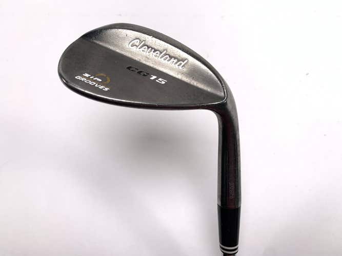 Cleveland CG15 Black Pearl Sand Wedge SW 56* 14 Bounce Wedge Steel Mens RH