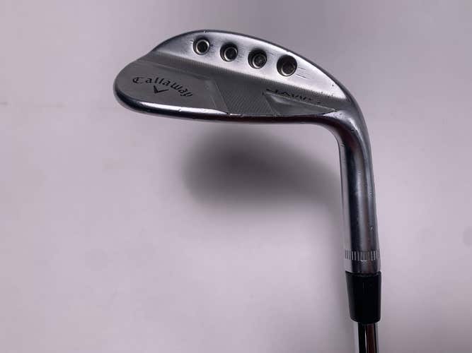 Callaway Jaws Full Toe Raw Face Chrome Sand Wedge SW 56* 12 Mens RH