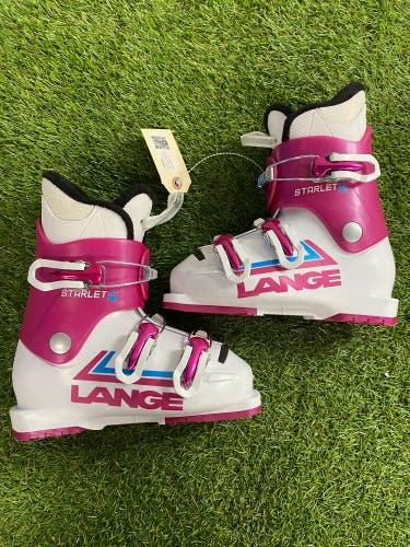 Mondo 20 & 20.5 Lange Starlet 50 JR Ski Boots (Used)
