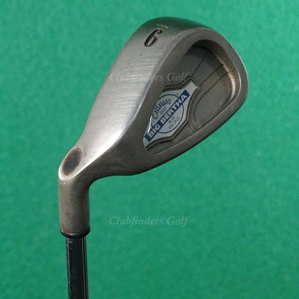 LH Callaway Big Bertha X-12 Single 9 Iron Memphis 10 '98 Steel Regular
