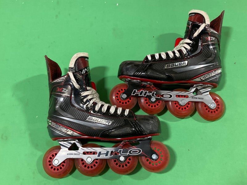 Used Senior Bauer Vapor X2.7 Inline Skates Size 8