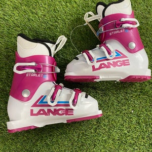 Mondo 20 & 20.5 Lange Starlet 50 JR Ski Boots (Used)