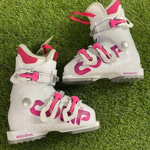 Mondo 18 & 18.5 Rossignol Comp J3 JR Ski Boots (Used)