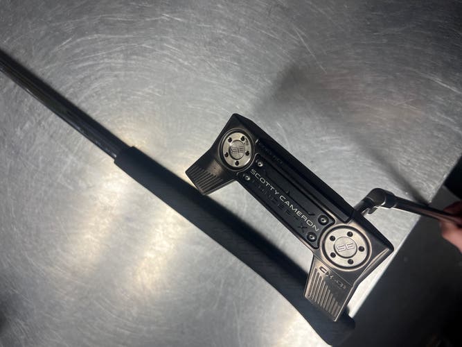 Black Scotty Cameron Blade Right Handed Putter 34.5" (Used)