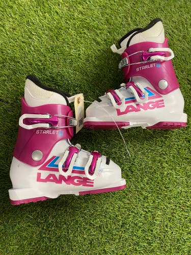 Mondo 18 & 18.5 Lange Starlet 50 JR Ski Boots (Used)