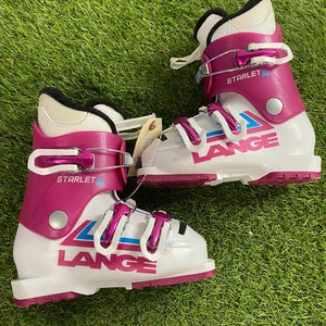 Mondo 17 & 17.5 Lange Starlet 50 JR Ski Boots (Used)