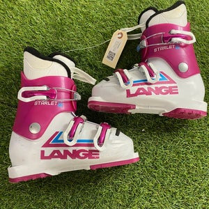 Mondo 20 & 20.5 Lange Starlet 50 JR Ski Boots (Used)
