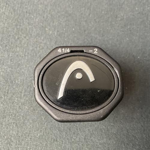 Head Tennis Racket Butt Cap G2 [4 1/4] Racquet Grip Cap Black 285332-20 USED
