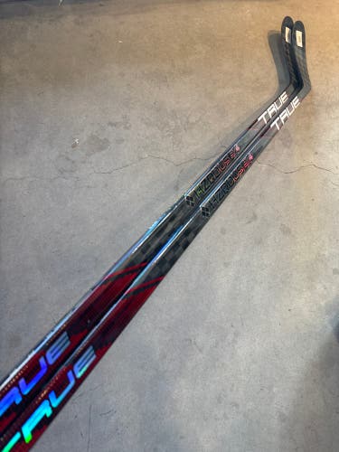 2 Pack 75 Flex P28M Senior True HZRDUS X Smoke Left Hand Hockey Stick Pro Stock NCAA (New)